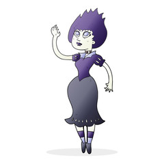 cartoon vampire girl