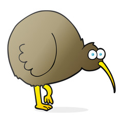 cartoon kiwi bird
