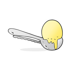 cartoon scoop of ice cream