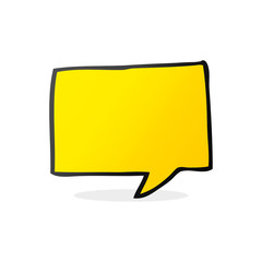 cartoon speech bubble