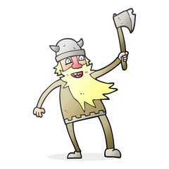 cartoon viking