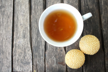 Sesame dessert chinese food