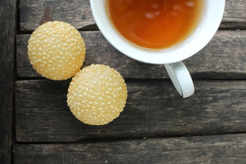 Sesame dessert chinese food