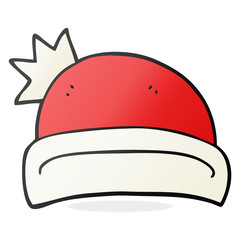 cartoon christmas hat
