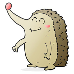 cartoon hedgehog