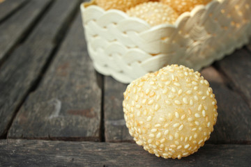 Sesame dessert chinese food