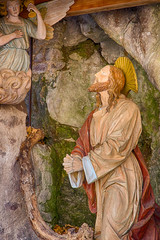 Naklejka premium Jesus Christ praying