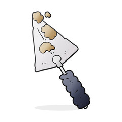 cartoon trowel