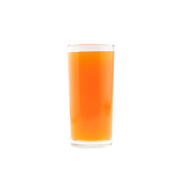 Glass of orange juice, tangerine