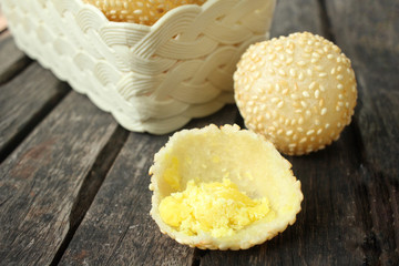 Sesame dessert chinese food