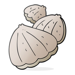 cartoon oysters
