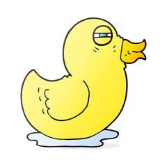 cartoon rubber duck