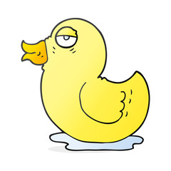 cartoon rubber duck