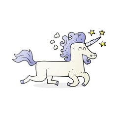 cartoon unicorn