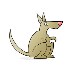 cartoon kangaroo