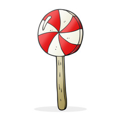 cartoon lollipop