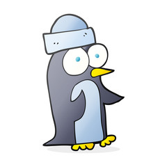 cartoon penguin