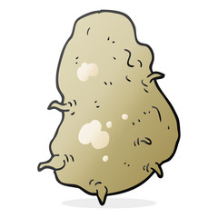 cartoon potato