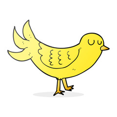 cartoon bird