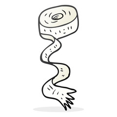 cartoon roll of bandages