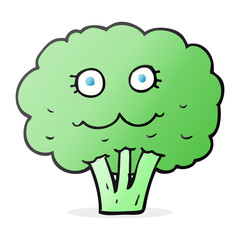 cartoon broccoli
