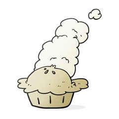 cartoon hot pie