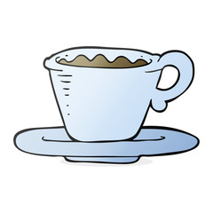 cartoon coffee cup