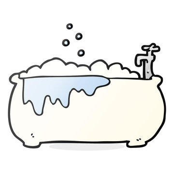 Cartoon Bath