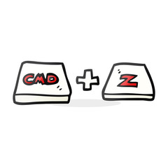 cartoon command Z function