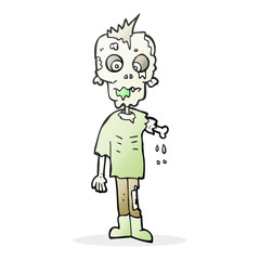 cartoon zombie