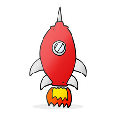 cartoon spaceship