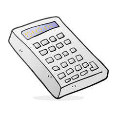 cartoon calculator