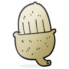 cartoon acorn