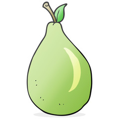 cartoon pear