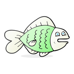 cartoon funny fish