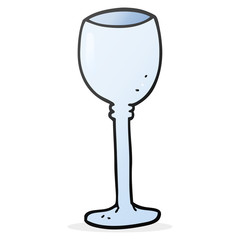 cartoon wine glass