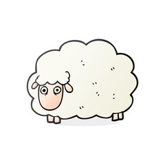 cartoon farting sheep