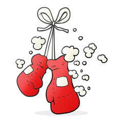 cartoon boxing gloves