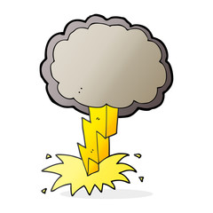 cartoon lightning bolt