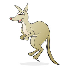 cartoon kangaroo