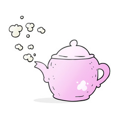 cartoon teapot