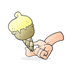cartoon ice cream