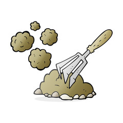 cartoon gardening tool