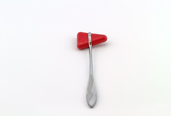 knee jerk medical object isolate on white background