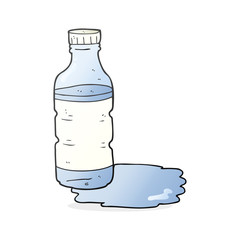 cartoon water bottle