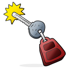 cartoon key