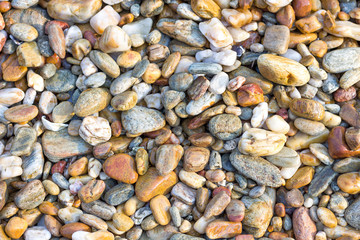 wet pebble texture background
