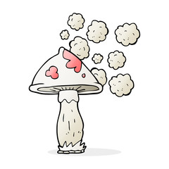 cartoon mushroom
