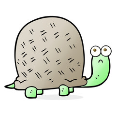 cartoon sad turtle