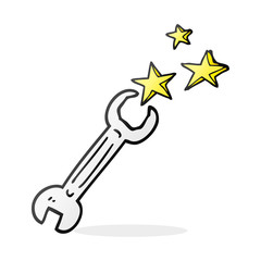 cartoon spanner